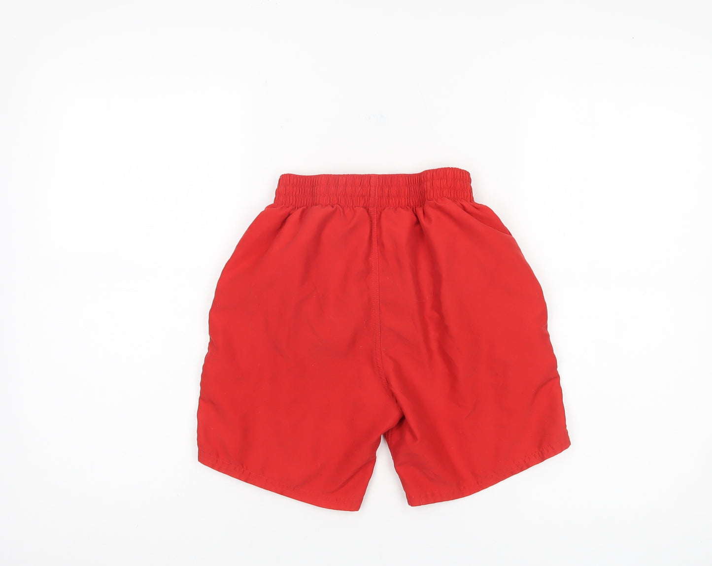 Nike Boys' Red Swim Shorts M Elastic Lined