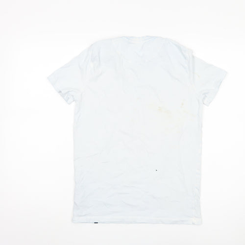 Penguin Boys White Graphic T-Shirt (14-15 Years)