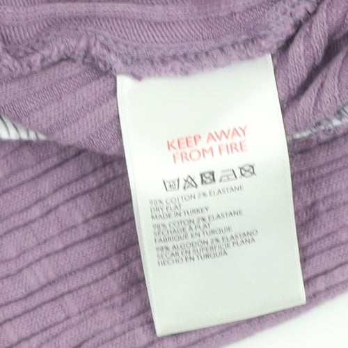 Urban Outfitters Women's Purple Flared Trousers S