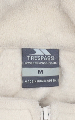 Trespass Men Beige Fleece Jacket, Medium, Casual Wear