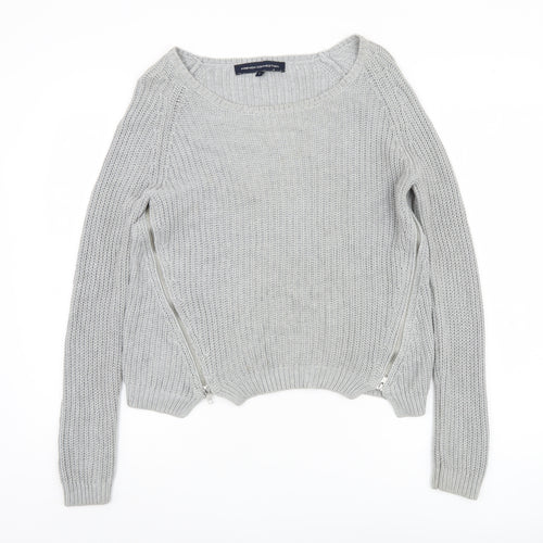 French Connection Women's Grey Pullover Jumper S