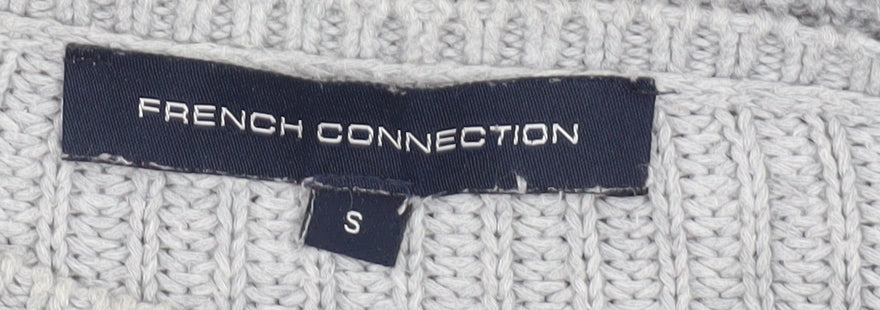 French Connection Women's Grey Pullover Jumper S