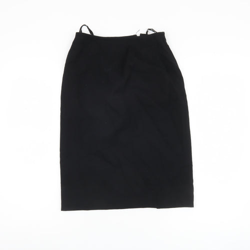 Liz Claiborne Women's Black Wool Pencil Skirt Size 4