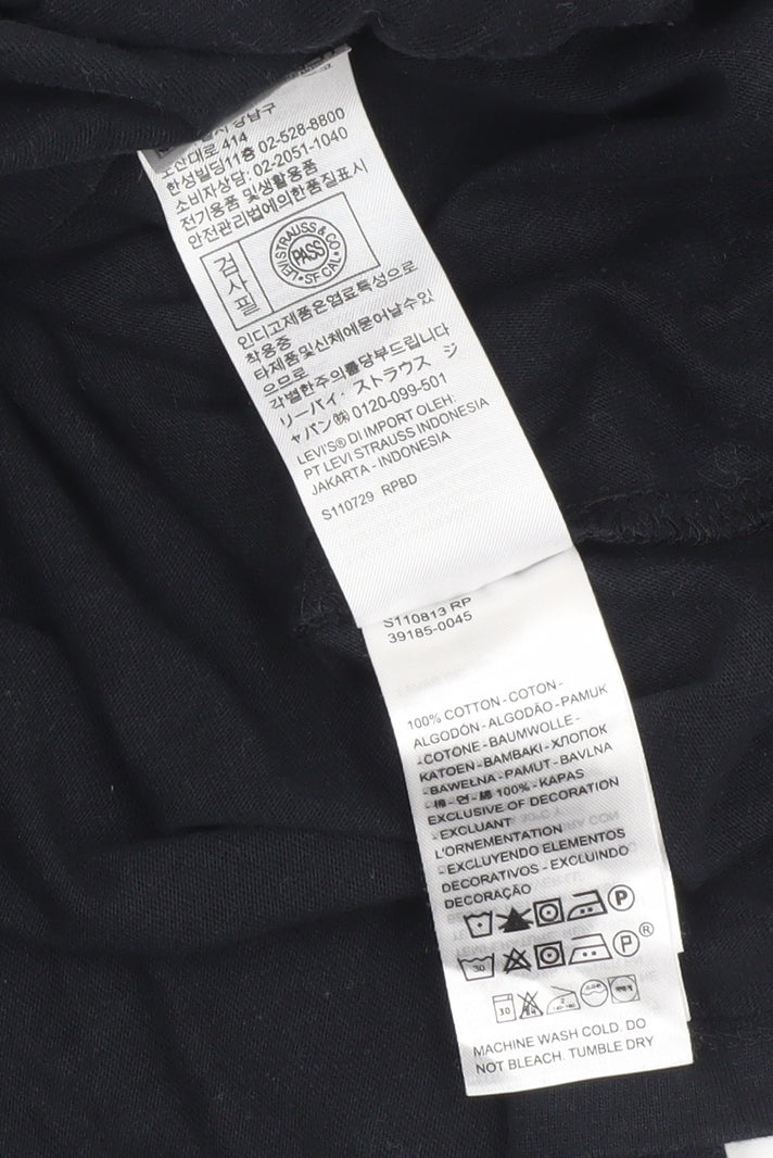 Levi's Unisex Black XL Basic T-Shirt