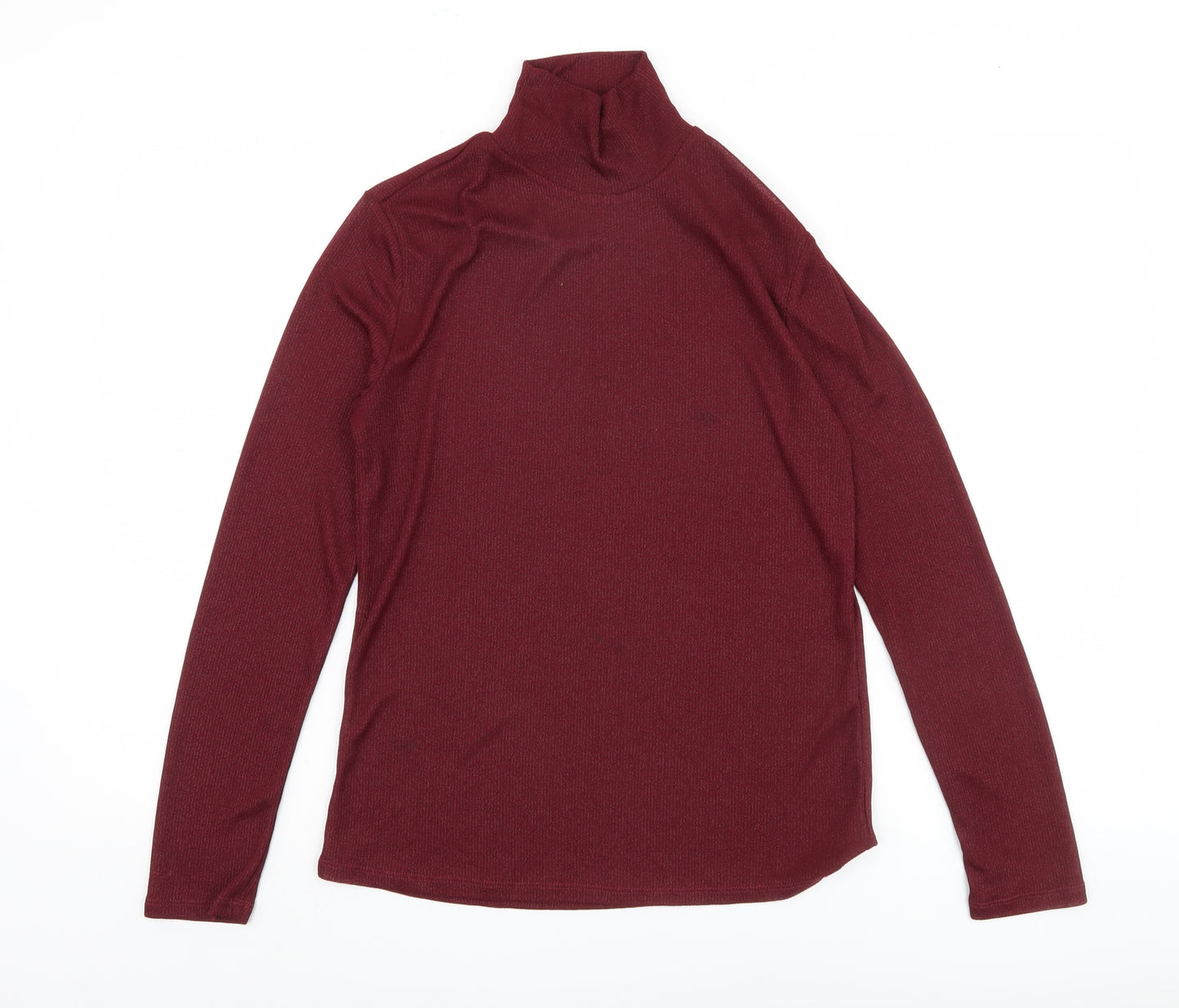 MNG Women's Red Long Sleeve Top Size 14