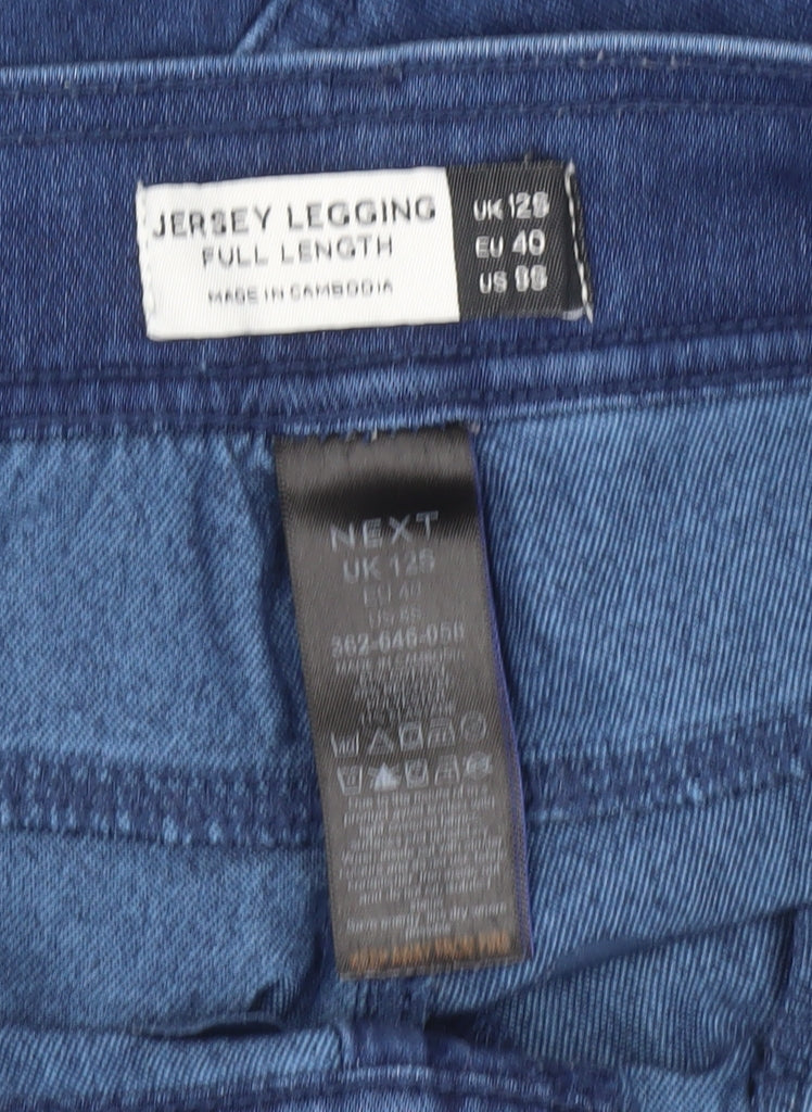 Next Women's Blue Jersey Leggings Size 12