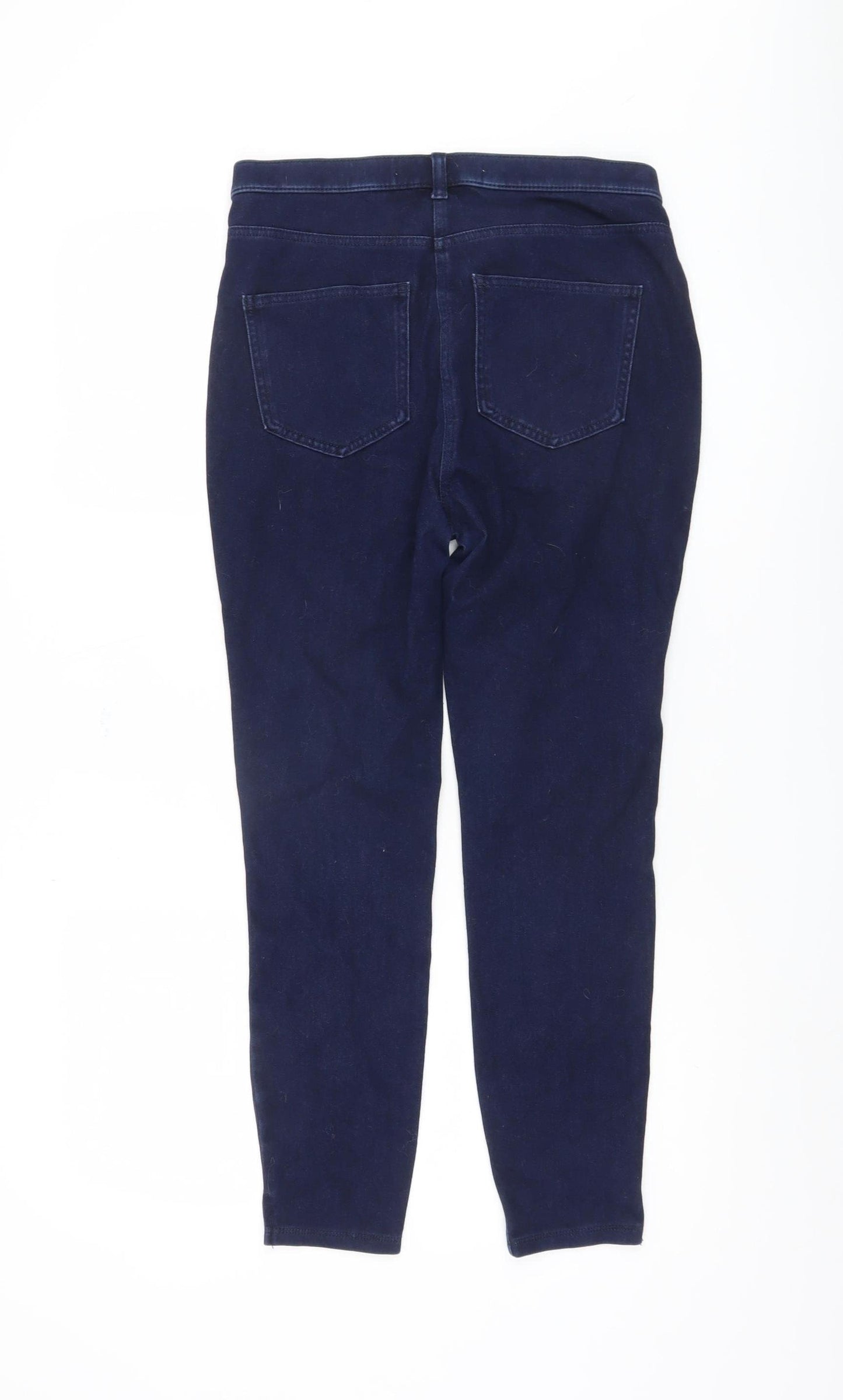 Next Women's Blue Cropped Leggings Size 12