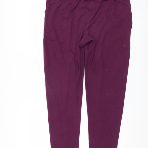 Lonsdale Women's Purple Jogger Trousers, Size 14