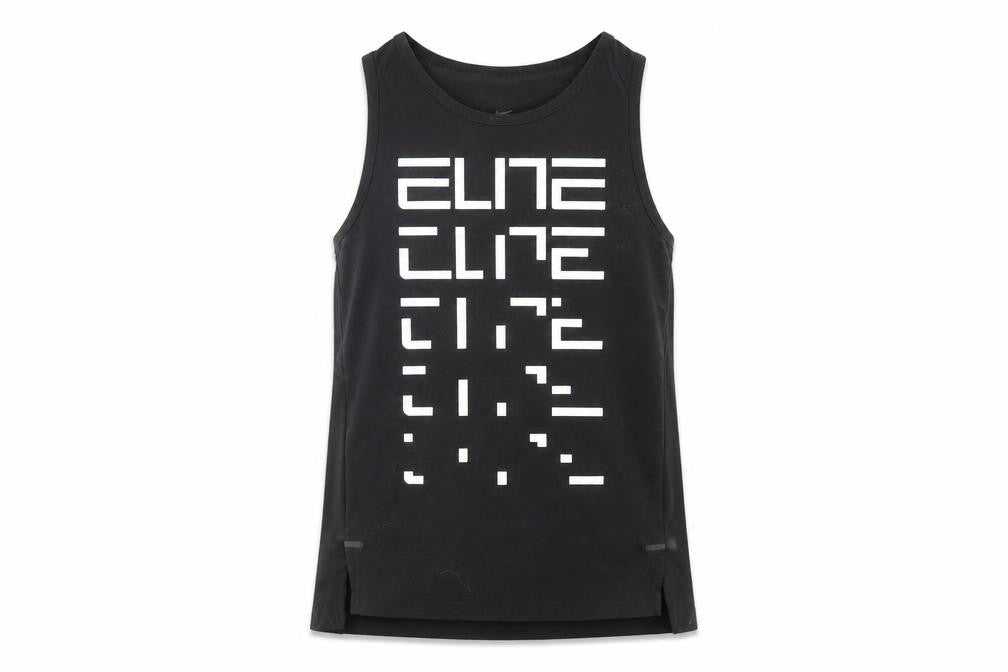 Nike Kids Black Dri-Fit Graphic Tank 10-12 Years