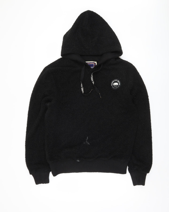 SoulCal & Co Men's Black Fleece Hoodie S