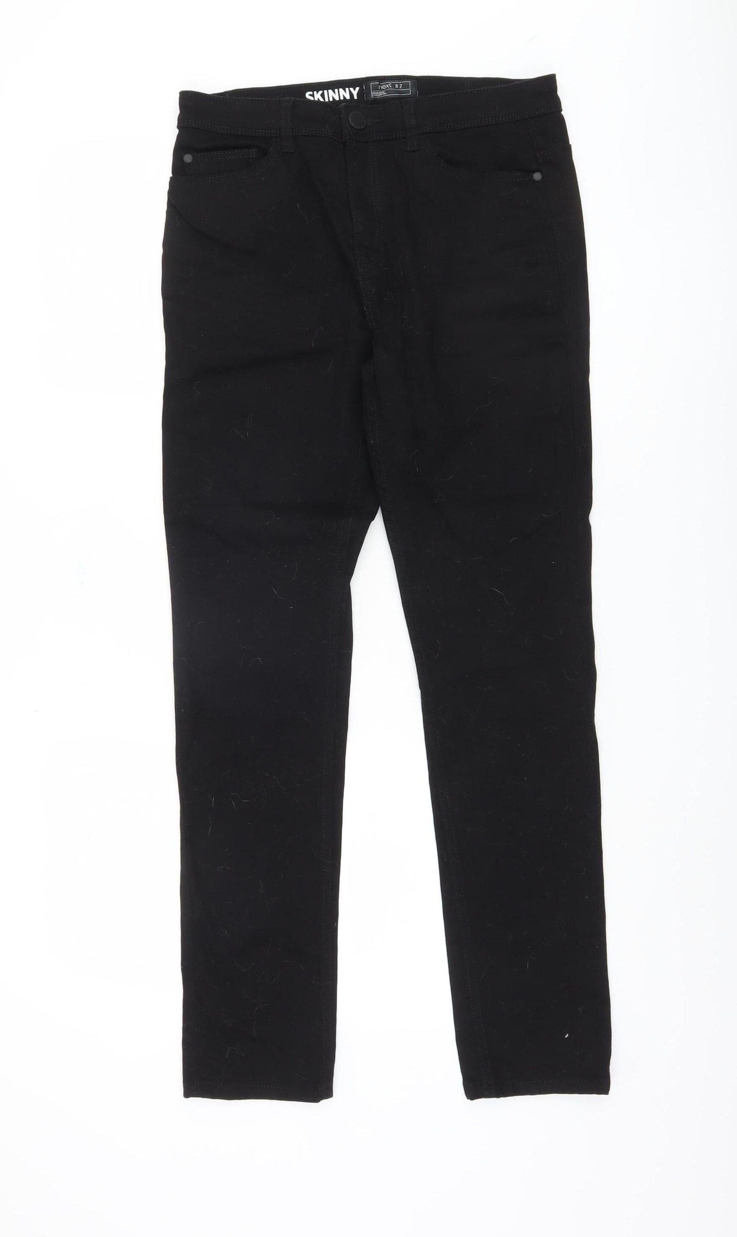 Next Boys Black Skinny Jeans 15 Years Cotton Elastane