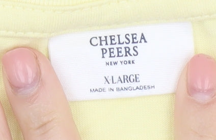 Chelsea Peers Women's Yellow XL Basic T-Shirt