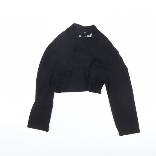 Marks and Spencer Women’s Black Cropped Jacket Size 10
