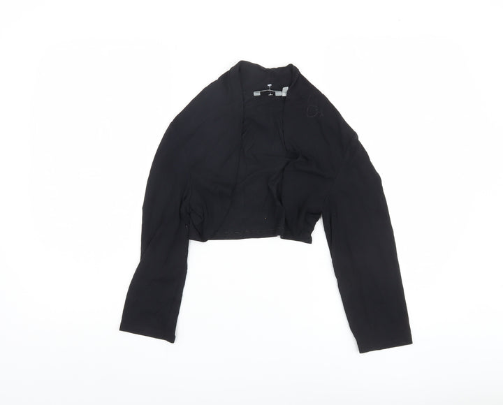 Marks and Spencer Women’s Black Cropped Jacket Size 10
