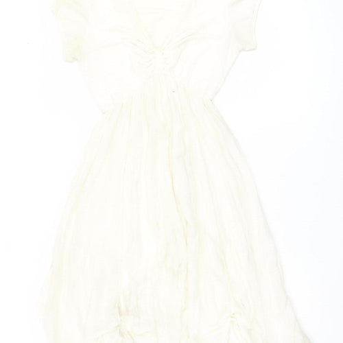 Phase Eight Women Ivory S Silk Viscose Dress