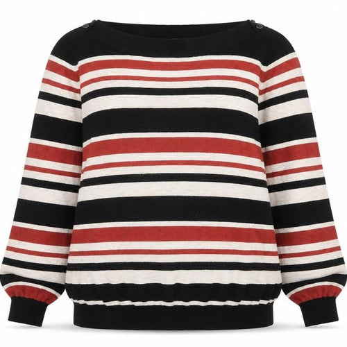 Debenhams Women's Multicoloured Striped Pullover Jumper Size 18