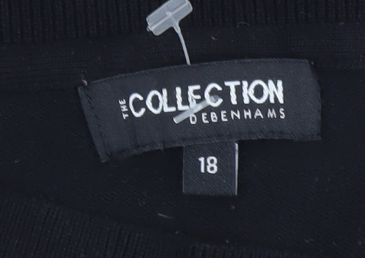 Debenhams Women's Multicoloured Striped Pullover Jumper Size 18