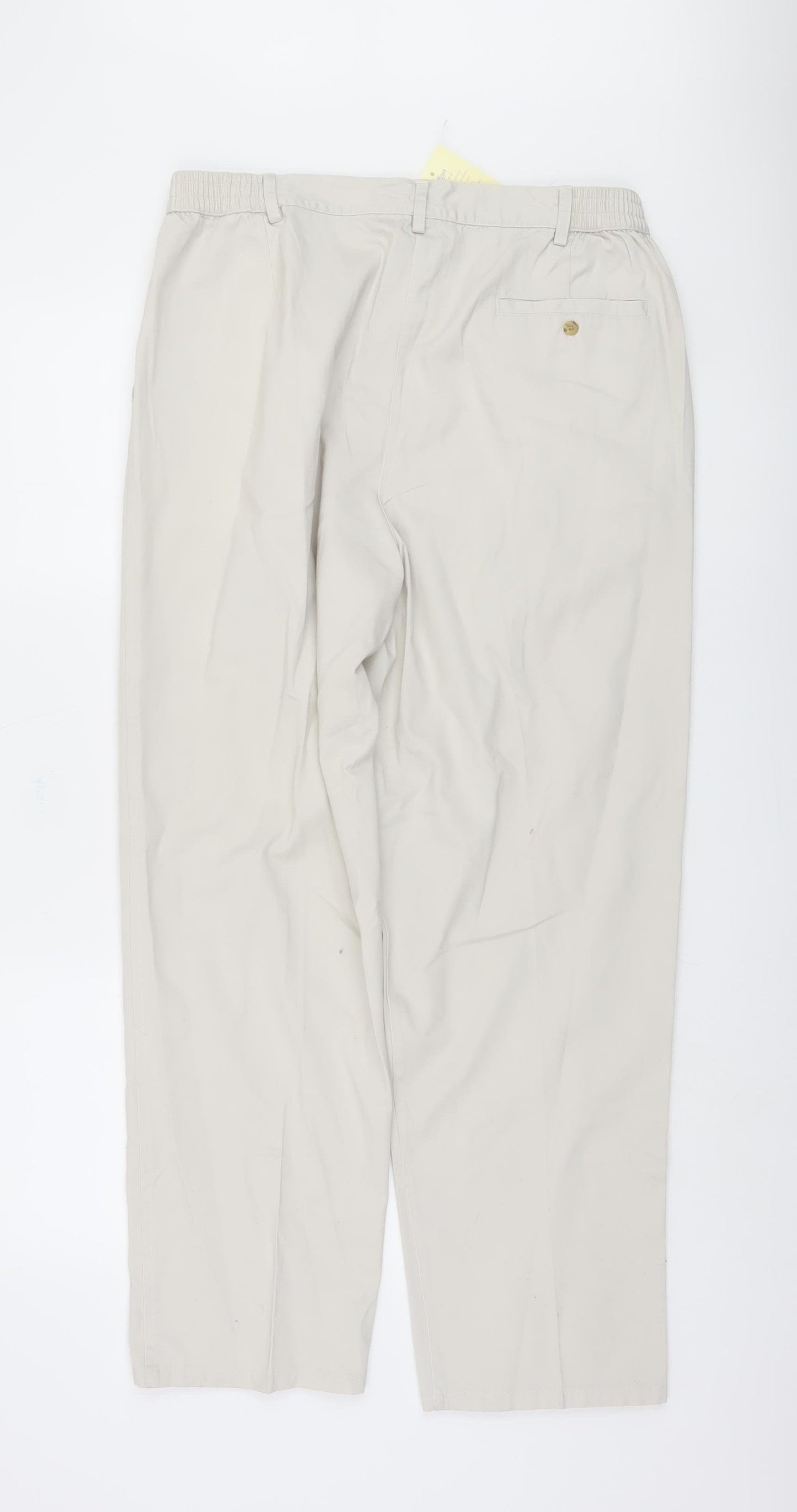 Cotton Traders Women's Beige Chino Trousers Size 18