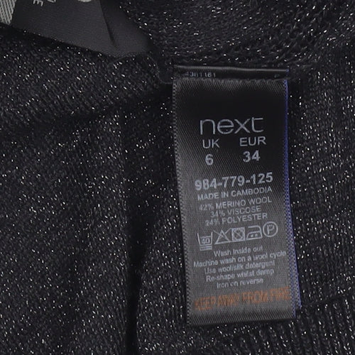 Next Women's Black Pullover in Size 6