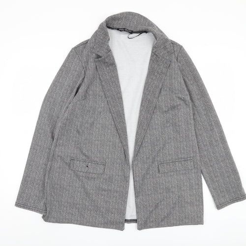 Select Women's Grey Blazer, Size 14, Herringbone