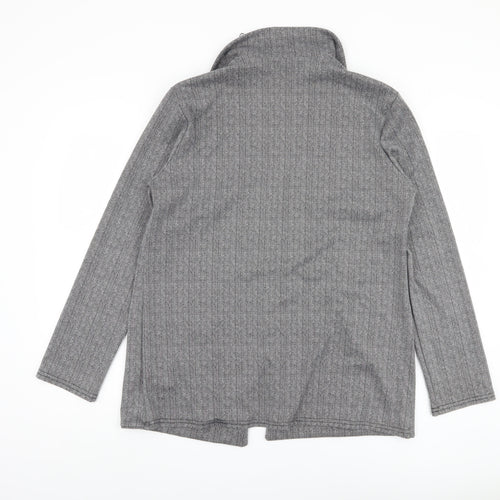 Select Women's Grey Blazer, Size 14, Herringbone