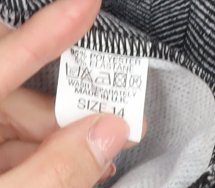 Select Women's Grey Blazer, Size 14, Herringbone