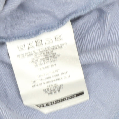 Lyle & Scott Men's Blue XL Logo T-Shirt