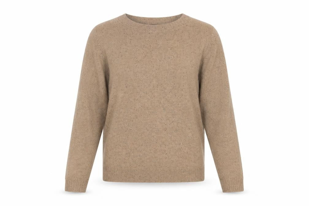 Front view of Next Women's Beige jumper M Crew Neck