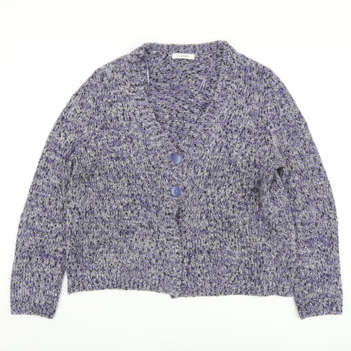 Marks and Spencer Women's Purple Cardigan UK 14