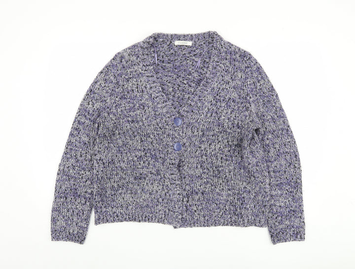 Marks and Spencer Women's Purple Cardigan UK 14