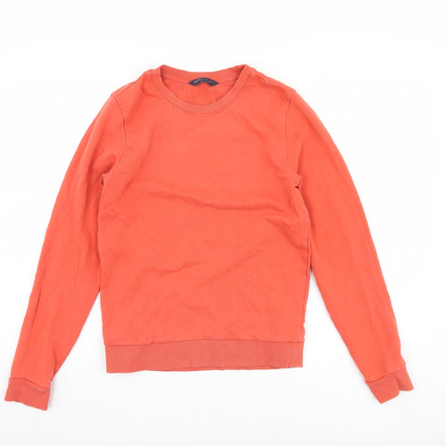 Marks and Spencer Women's Orange Pullover Sweatshirt, Size 6