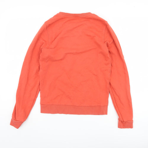 Marks and Spencer Women's Orange Pullover Sweatshirt, Size 6