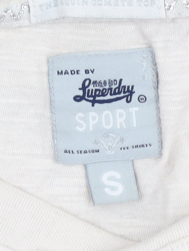 Superdry Women’s Beige Long Sleeve Top - Size S