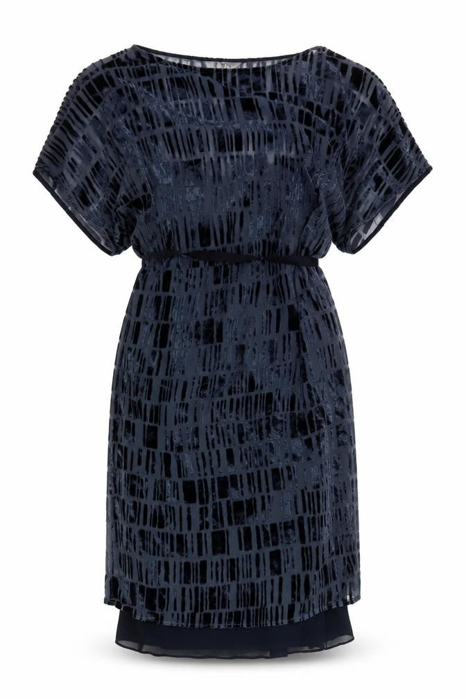 Front view of Marks & Spencer Women’s Blue Dress, size UK 10