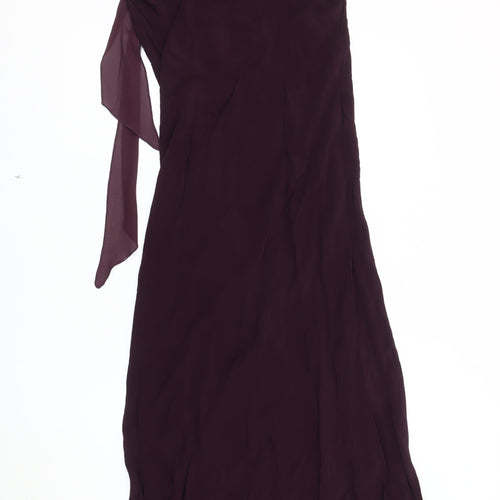 Début Women's Purple Long Slip Dress, Size 14