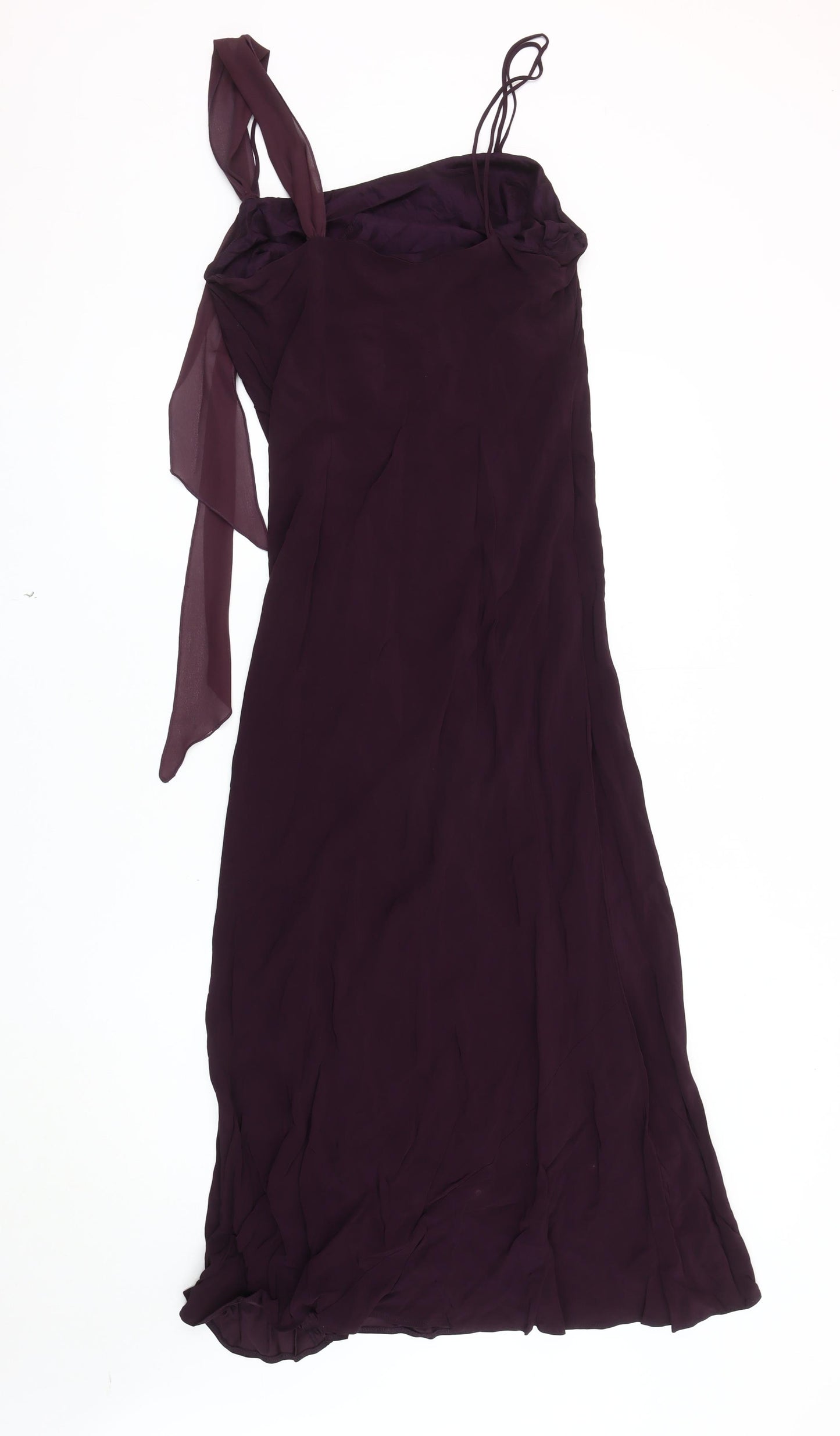 Début Women's Purple Long Slip Dress, Size 14