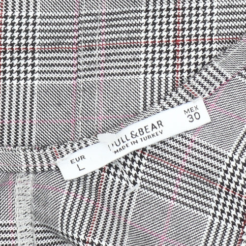 Pull & Bear Women's Check Pinafore Dress Size 14