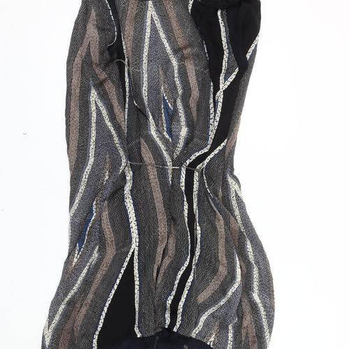 Lisa Ho Women's Multicoloured Geometric Dress, Size 8