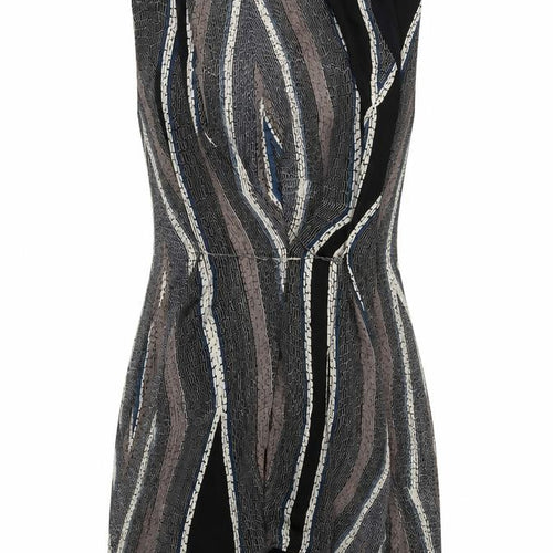 Lisa Ho Women's Multicoloured Geometric Dress, Size 8