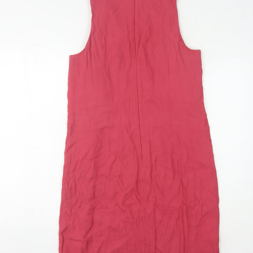 French Connection Women's Red Shift Dress Size 12