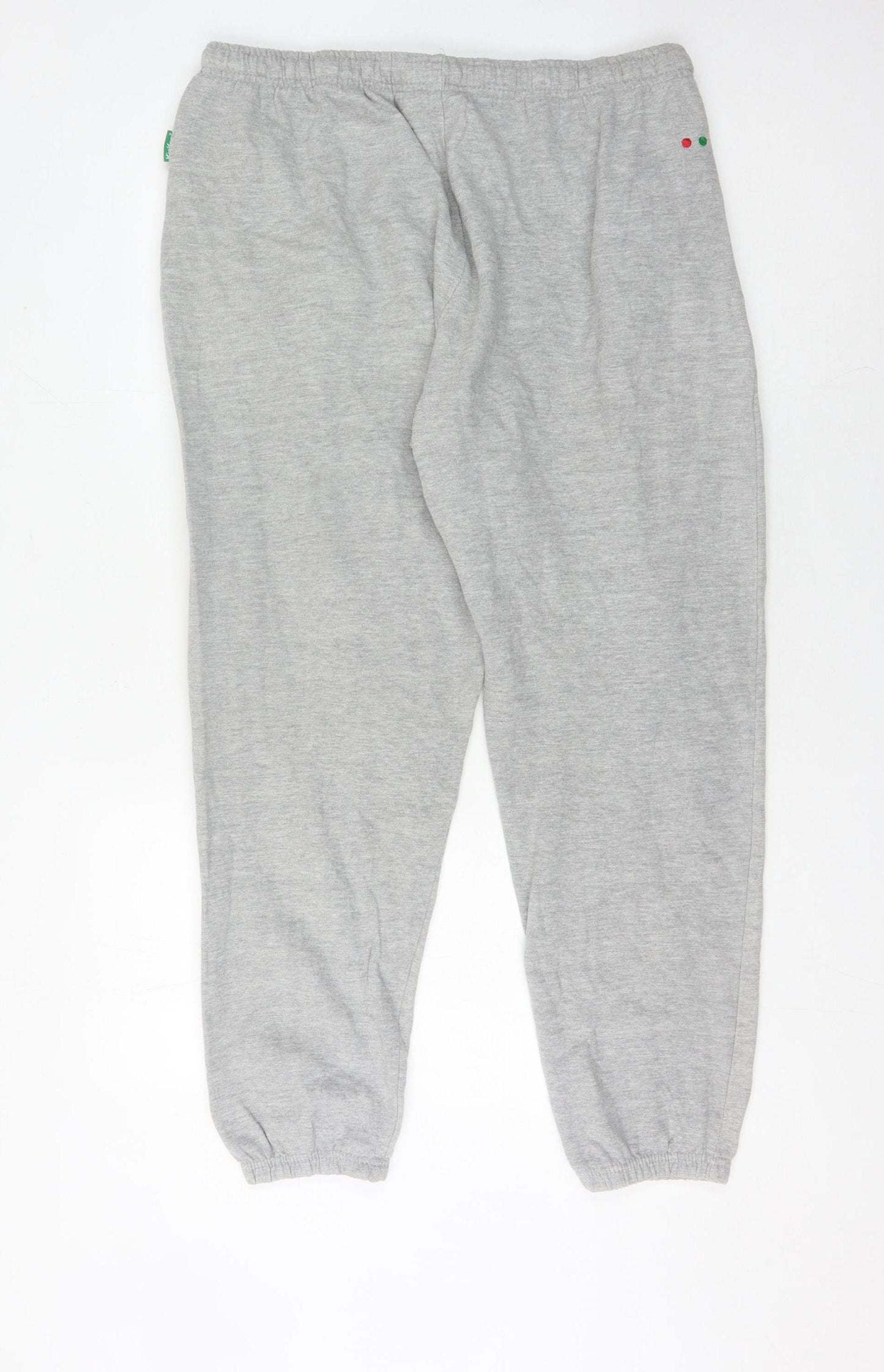 Kickers Men's Grey Sweatpants XL with Logo and Pockets