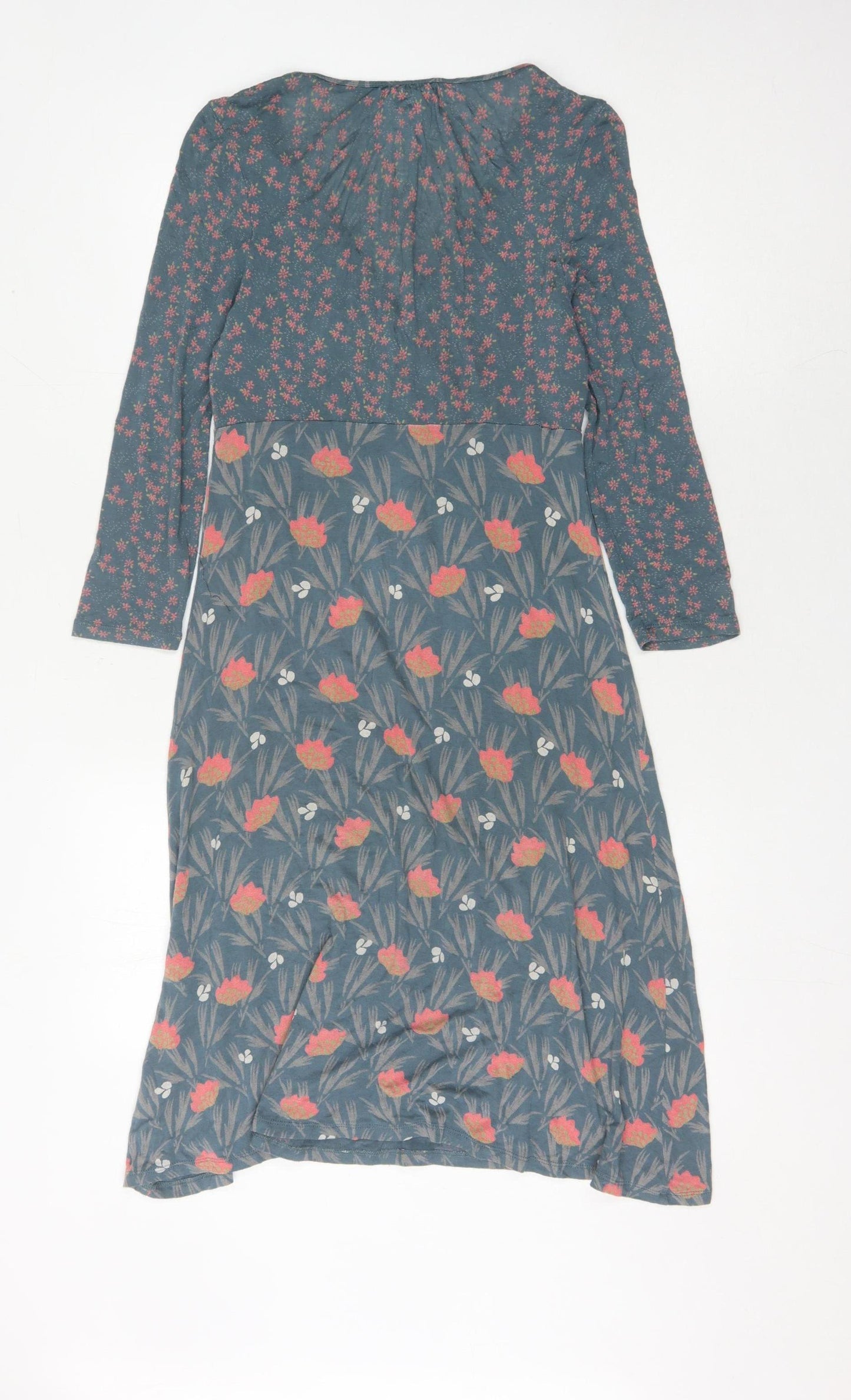 White Stuff Women's Multicoloured Floral Dress Size 10