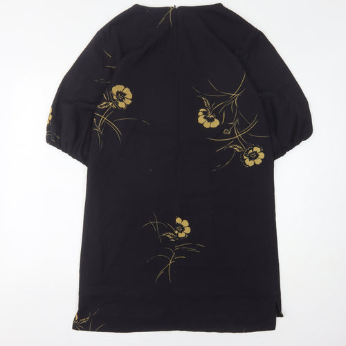 French Connection Women's Black Shift Dress Size 10