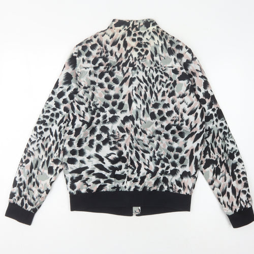 New Look Women's Multicoloured Bomber Jacket, Size 10