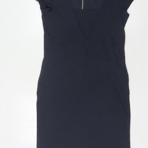 Great Plains Women's Blue Sheath Dress M