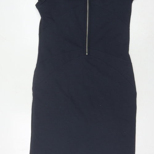 Great Plains Women's Blue Sheath Dress M