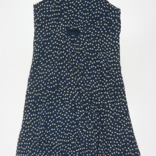 Fenn Wright Manson Women's Blue Polka Dot Dress Size 16