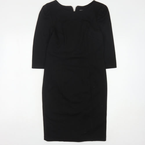 Marks and Spencer Women's Black Sheath Dress Size 10