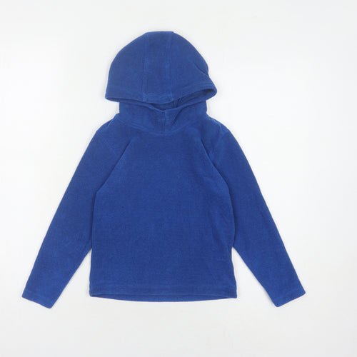 Mountain Warehouse Boys Blue Hoodie, Size 5-6 Years, Hooded