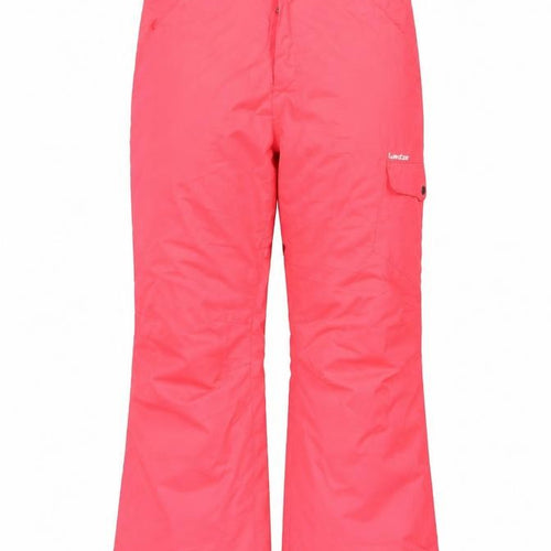 Decathlon Girls Pink Snow Pants, Size 14 Years - Winter Ready